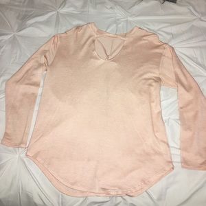 pink blouse